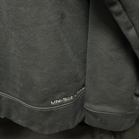UA Black Fleece-Lined Full-Zip Jacket - Picture 6 of 6